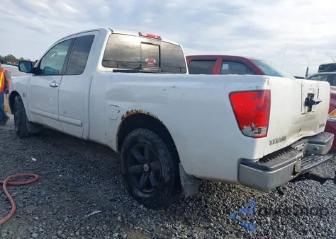 2004 Nissan Titan Se from USA, damaged, VIN 1N6AA06A74N577082